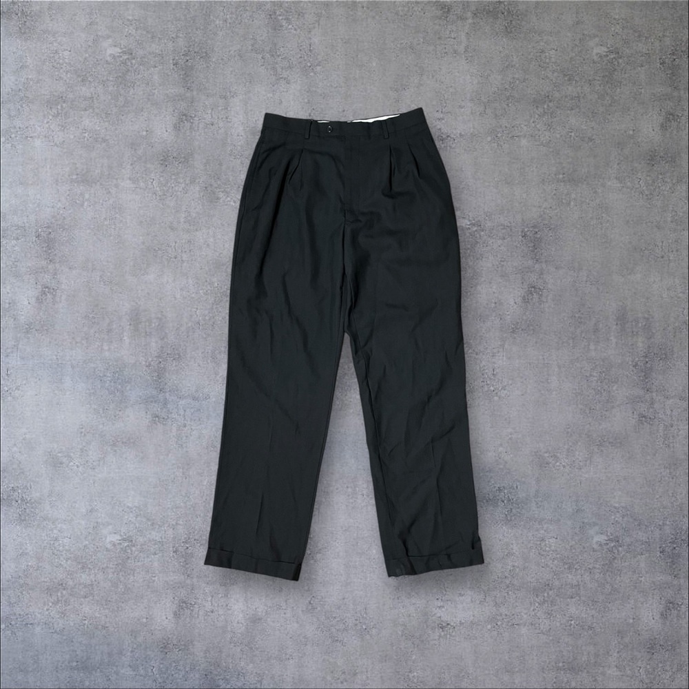 Black High Waisted Trousers